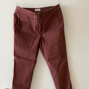 Maroon Pants